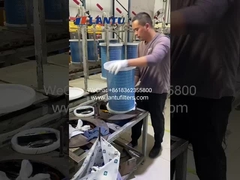 LANTU Truck dây chuyền sản xuất nắp bộ lọc không khí